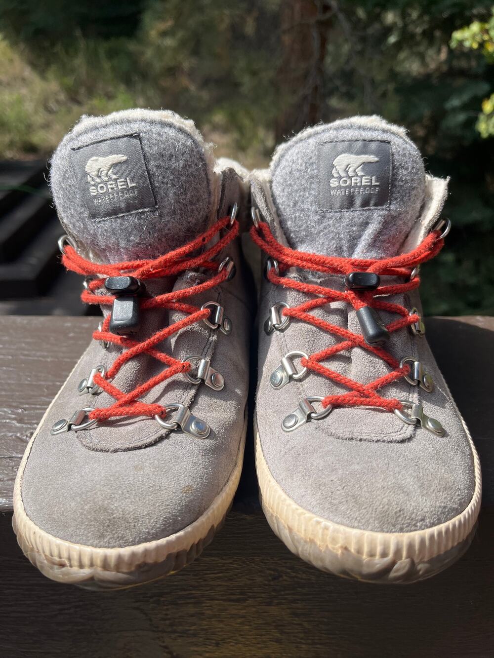 Sorel Out N About Plus Conquest Sherpa Lined Waterproof Boots Size 5
